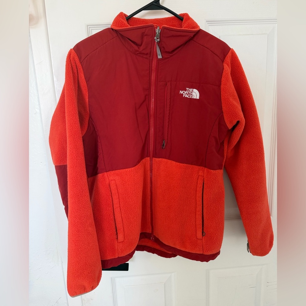 The North Face Fiery Red-Orange Fleece Jacket
